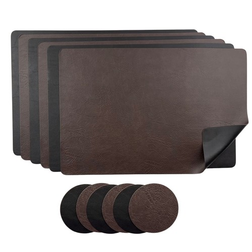 Platzset kunstleder 45x30cm - kunstleder,