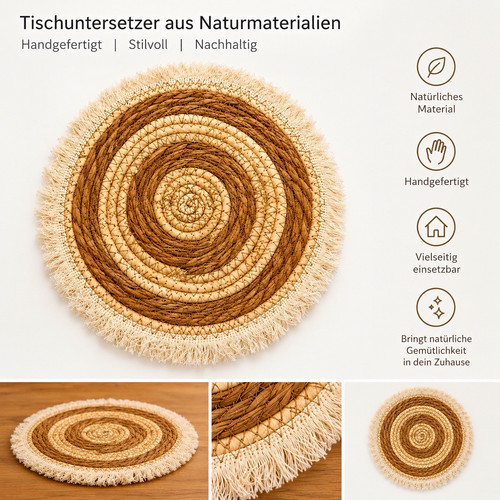 Rundes platzdeckchen - rundes,