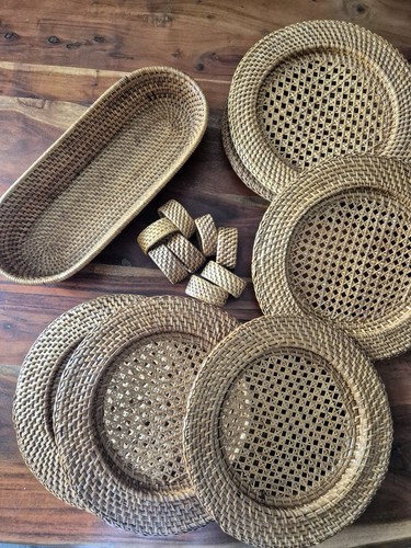 Platzteller rattan - 6,