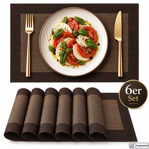 Tischset 6er set - tischset, platzdeckchen